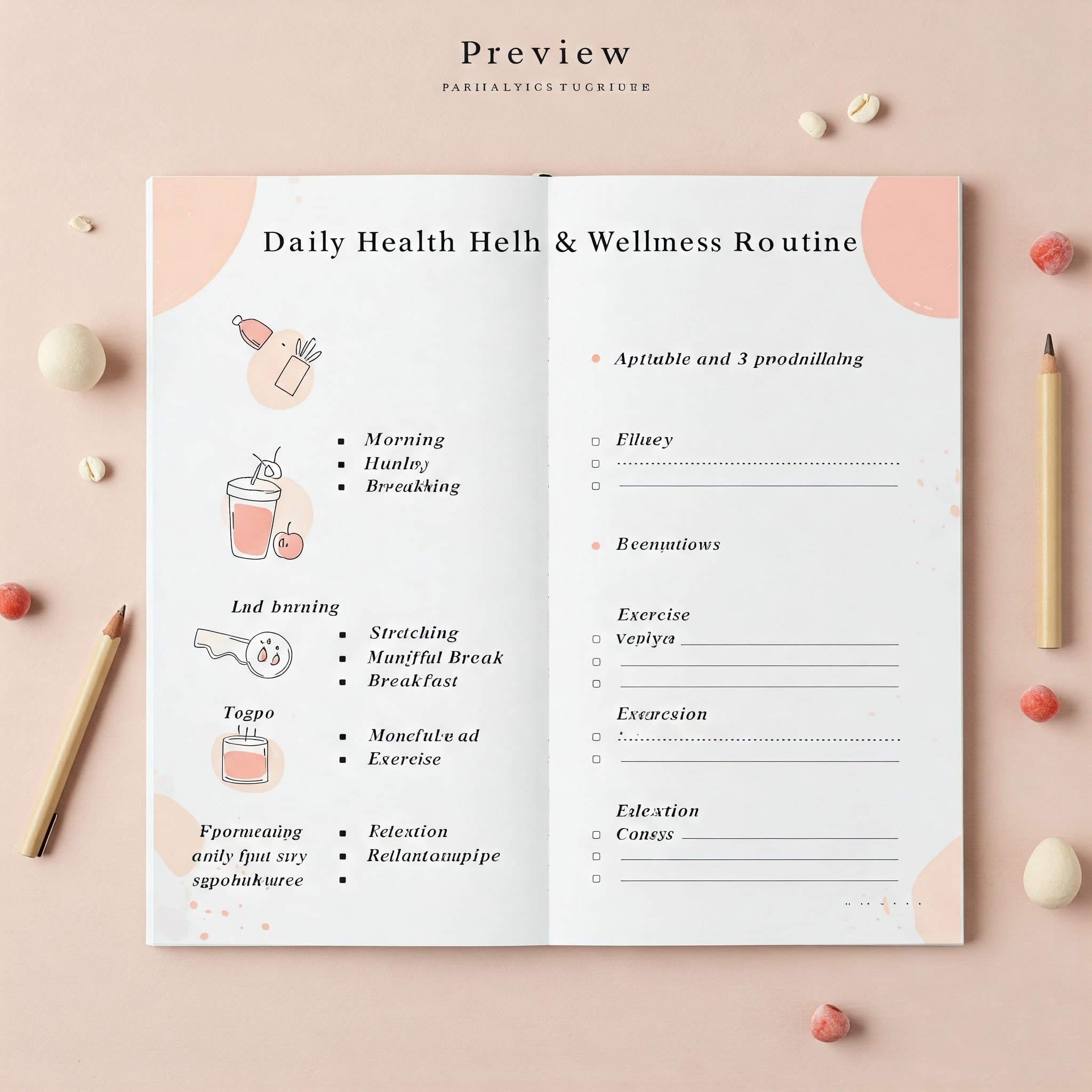 Complete Wellness System template preview