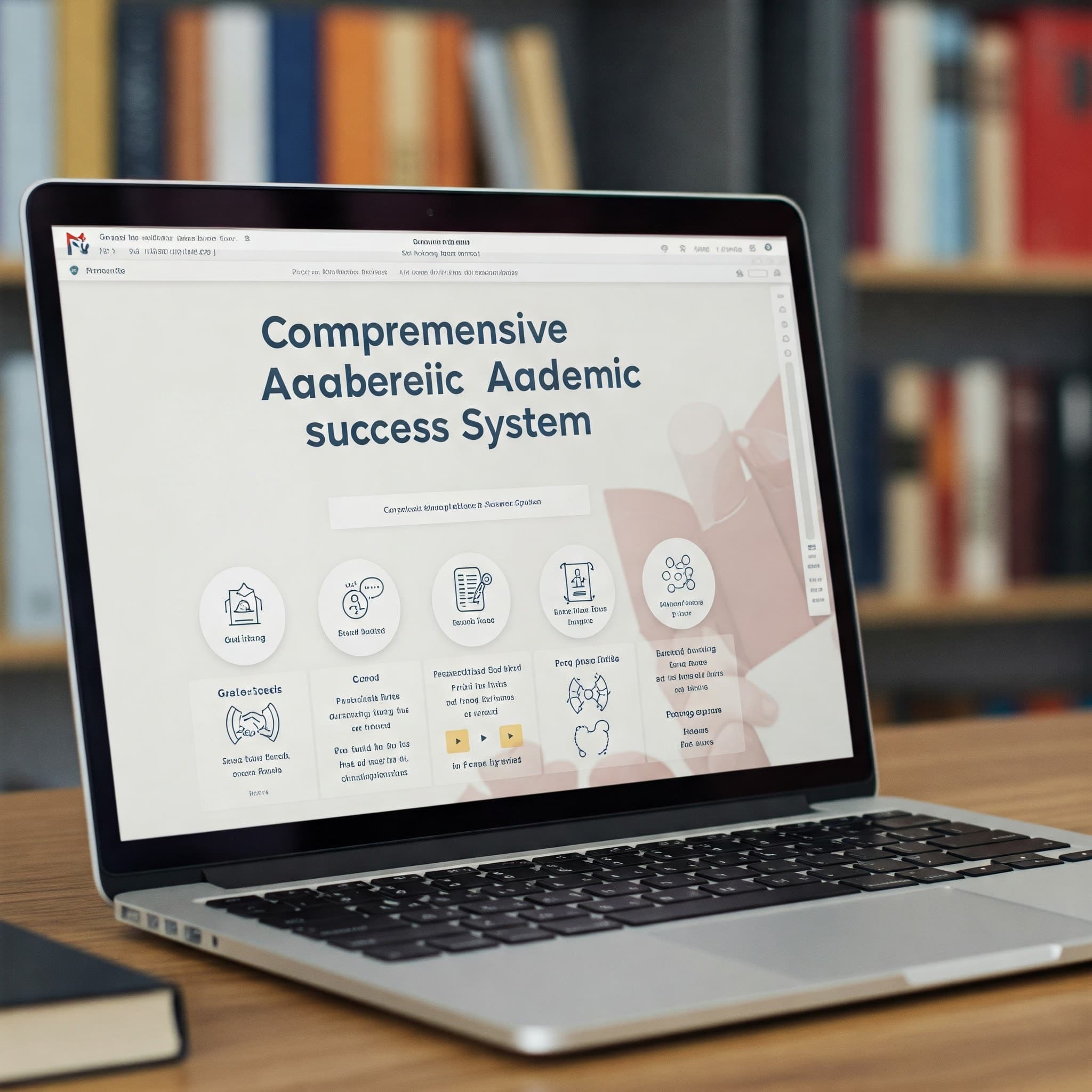 Comprehensive Academic Success System template preview