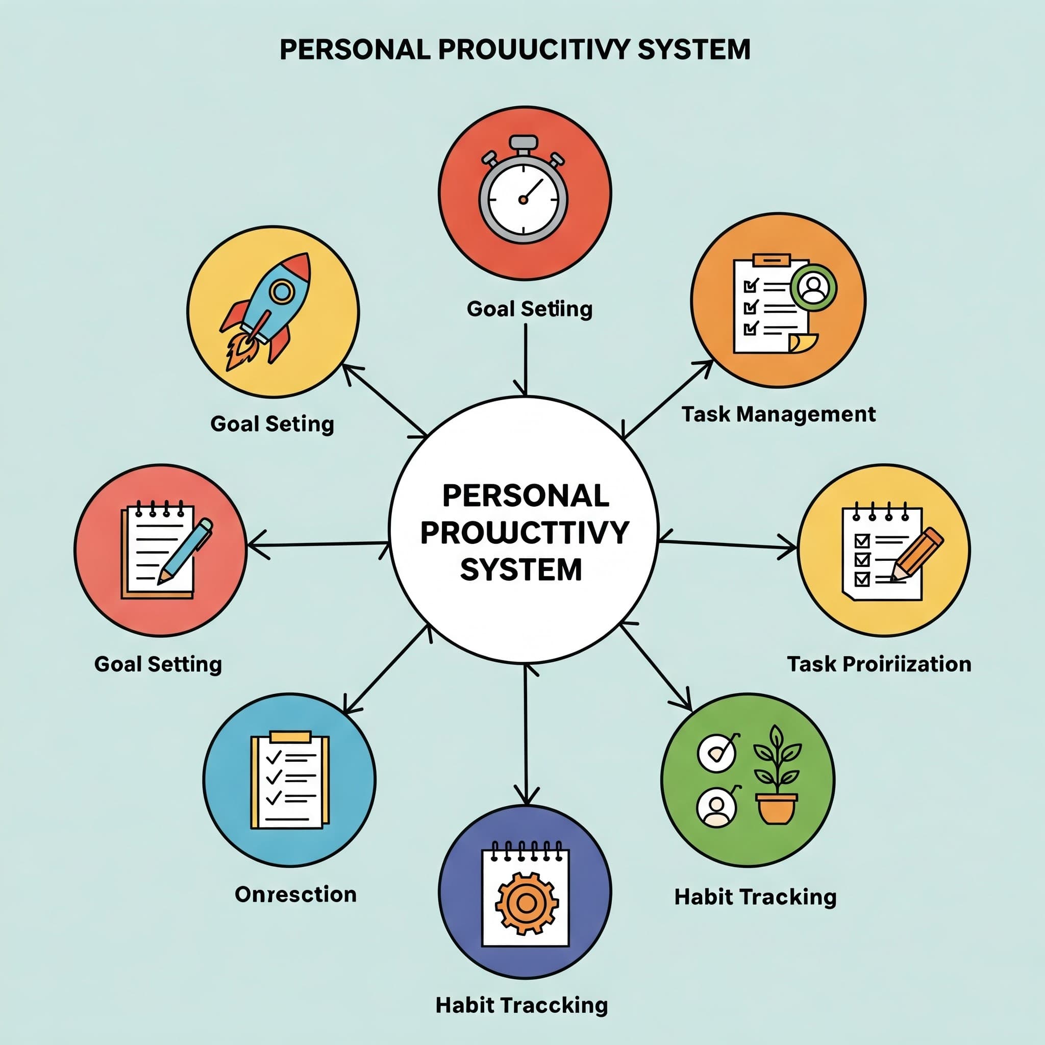 Personal Productivity System template preview