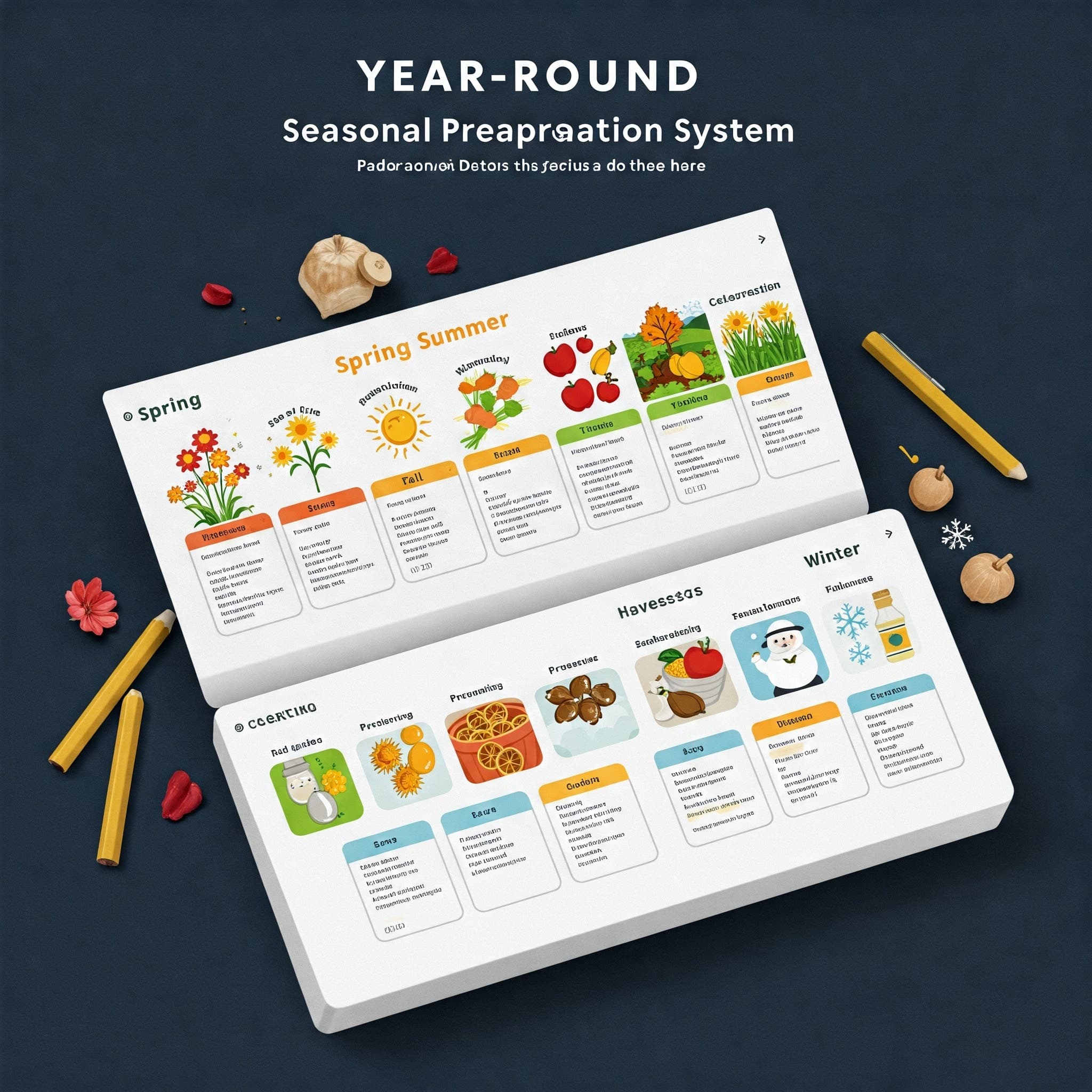 Year-Round Seasonal Preparation System template preview